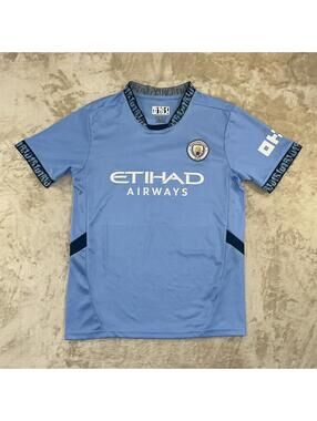 2024/25 Manchester City Erling Haaland #9 Home Player Men’s Jersey Size M